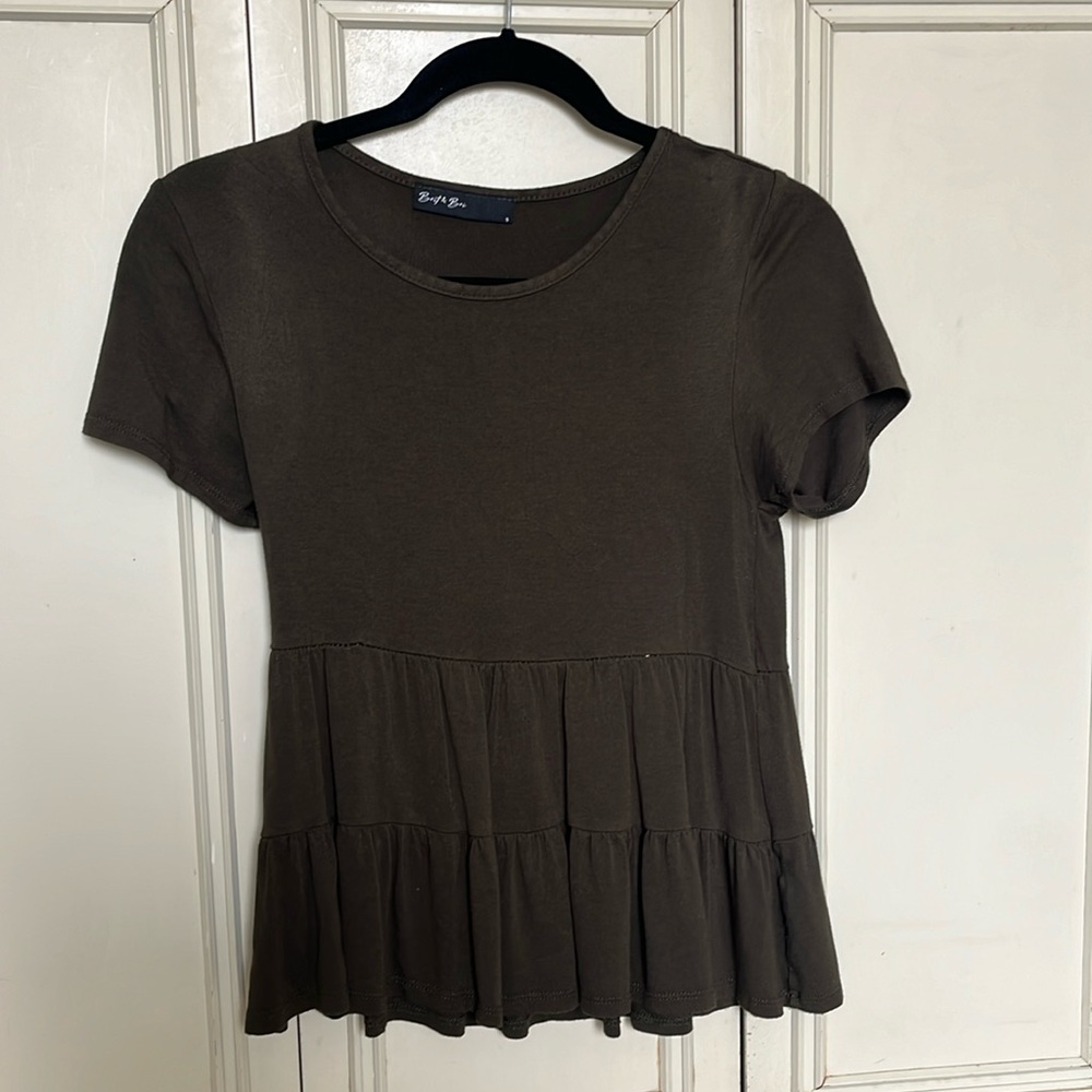 Casual Forest green shirt